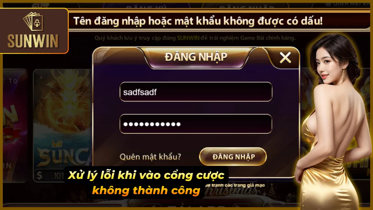 Đăng Nhập Sunwin Đúng Cách, Nhanh Gọn Đảm Bảo Luôn An Toàn 3 Mẹo khắc phục lỗi đăng nhập Sunwin đơn giản và hiệu quả