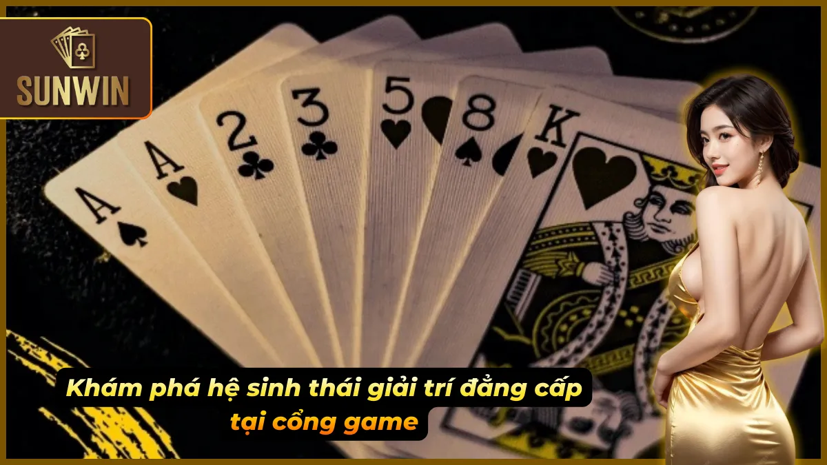 Giới Thiệu Sunwin – Thiên Đường Đổi Thưởng Chuẩn Quốc Tế 2 Kho trò chơi đa dạng mang đến trải nghiệm bùng nổ mọi giác quan